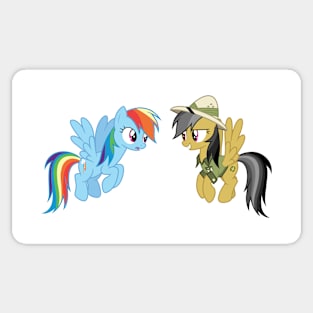 Rainbow Dash and Daring Do Sticker